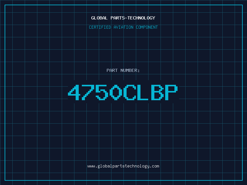 Aviation Part 4750CLBP