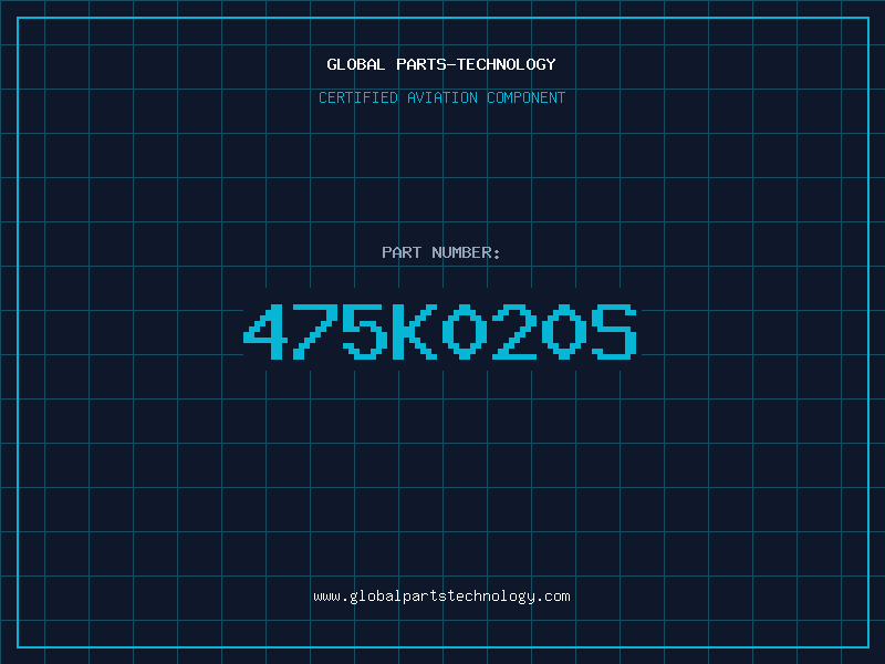 Aviation Part 475K020S