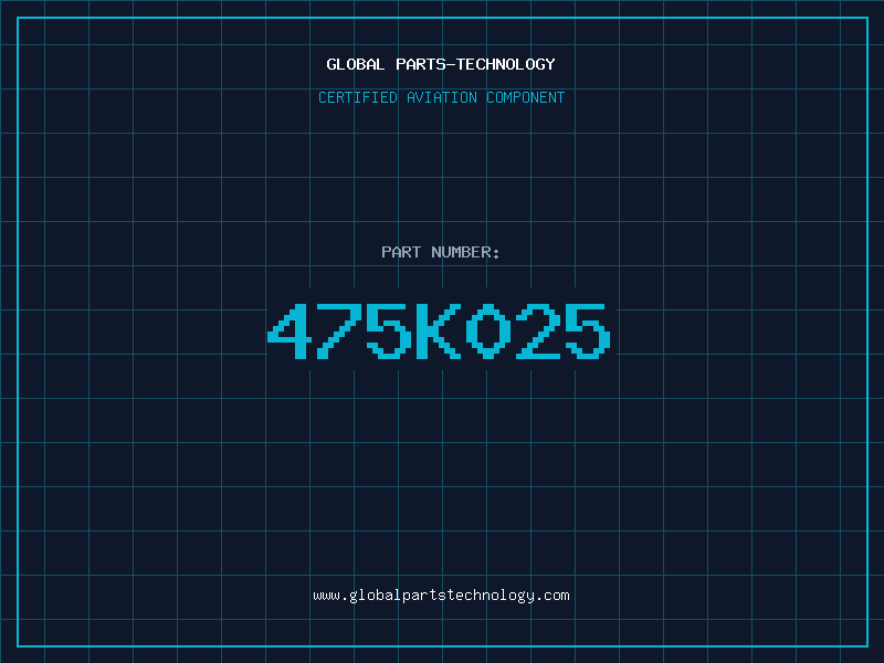 Aviation Part 475K025
