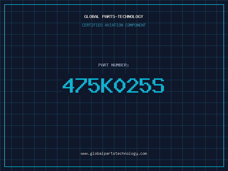 Aviation Part 475K025S
