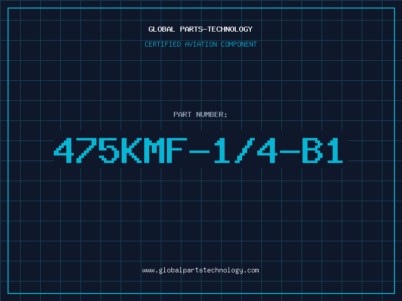 Aviation Part 475KMF-1/4-B1