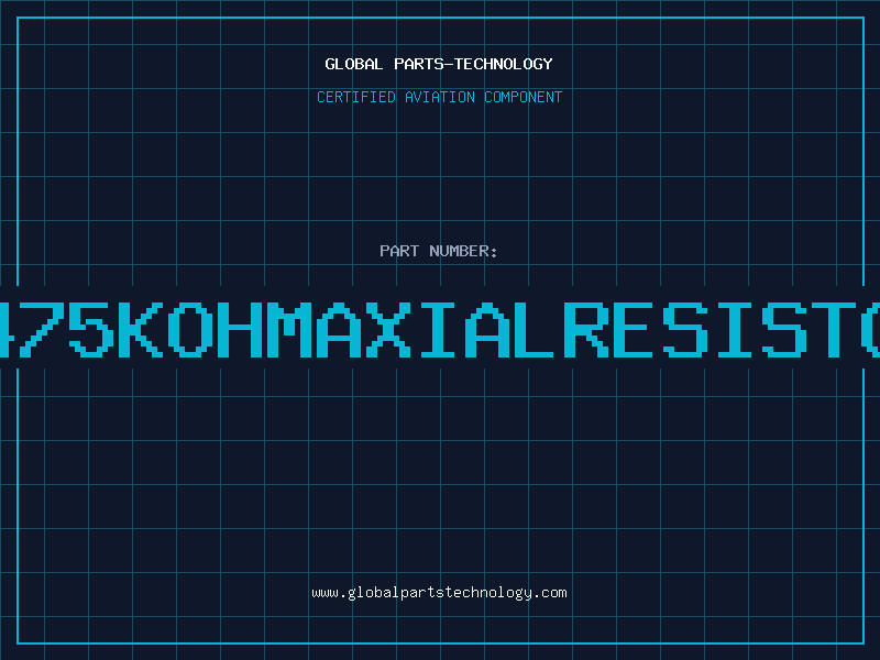 Aviation Part 475KOHMAXIALRESISTO
