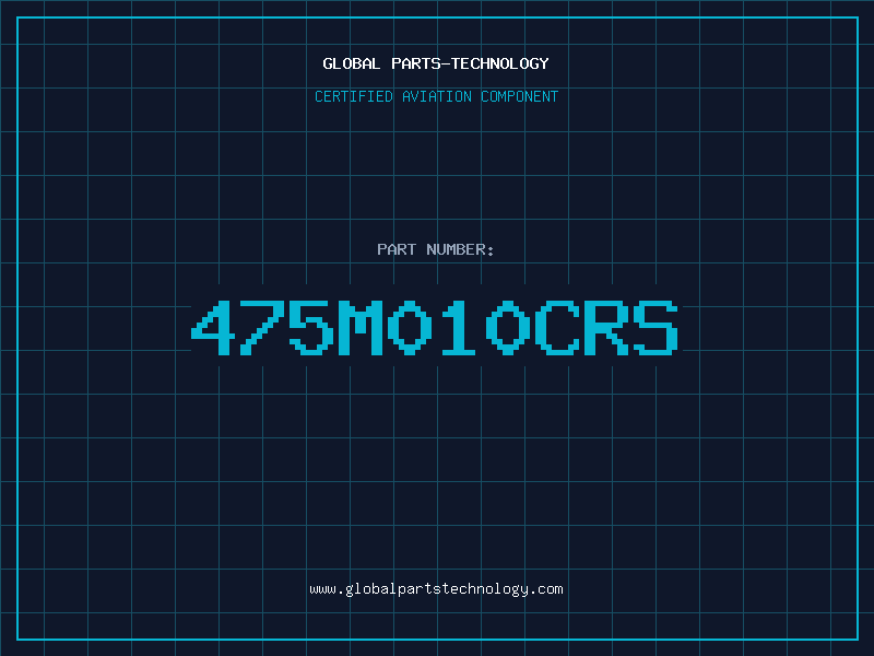 Aviation Part 475M010CRS