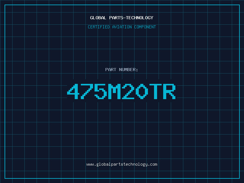 Aviation Part 475M20TR