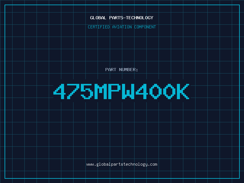 Aviation Part 475MPW400K