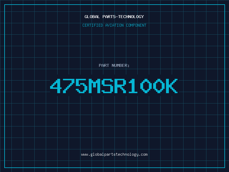 Aviation Part 475MSR100K