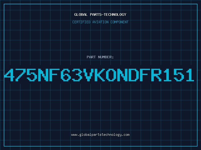 Aviation Part 475NF63VKONDFR151