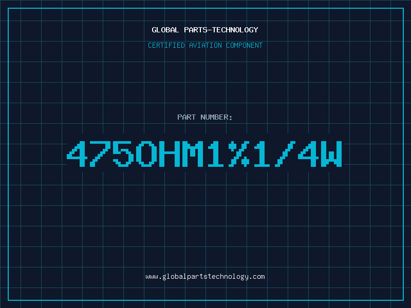 Aviation Part 475OHM1%1/4W