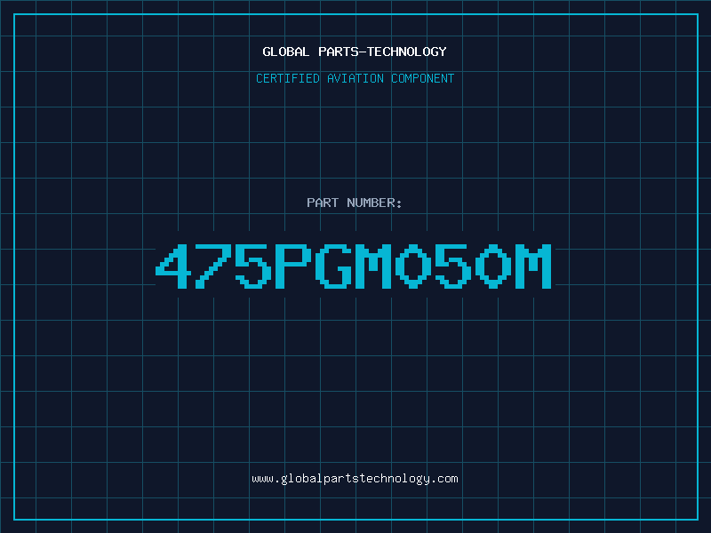Aviation Part 475PGM050M