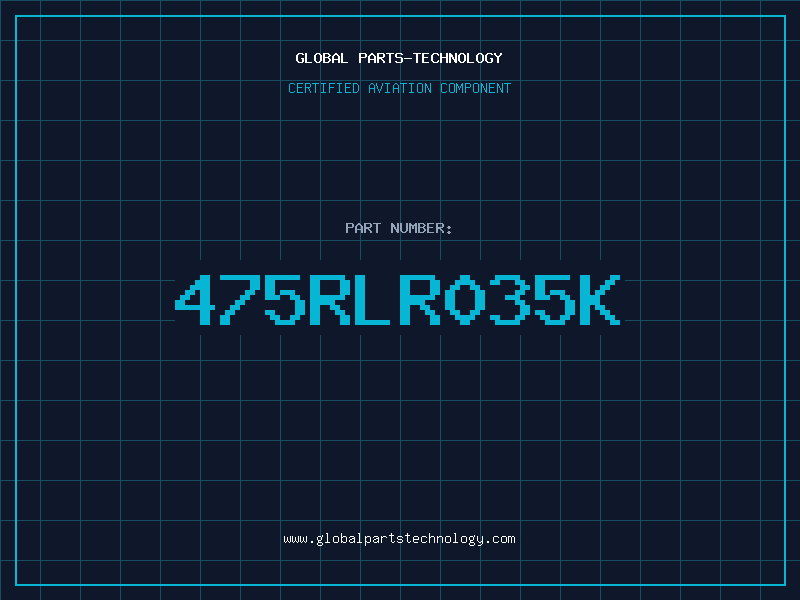 Aviation Part 475RLR035K