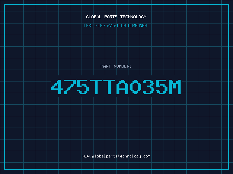 Aviation Part 475TTA035M
