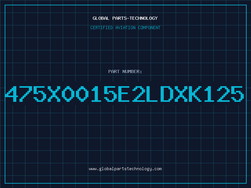 Aviation Part 475X0015E2LDXK125