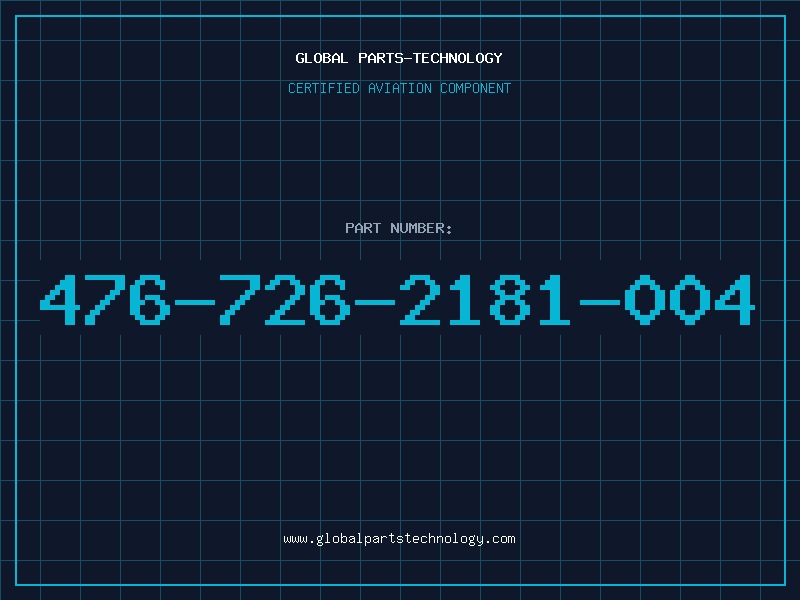 Aviation Part 476-726-2181-004