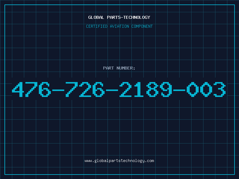 Aviation Part 476-726-2189-003