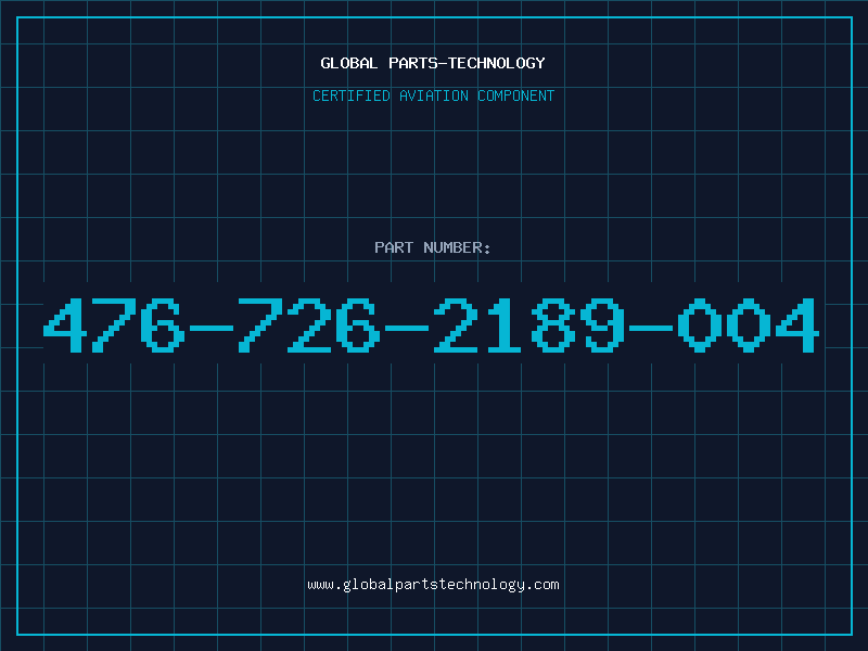 Aviation Part 476-726-2189-004