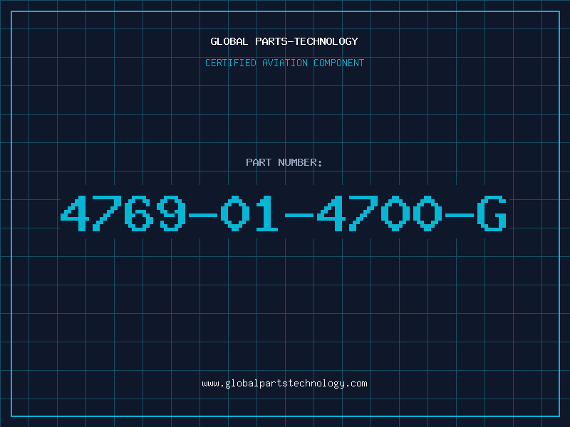 Aviation Part 4769-01-4700-G