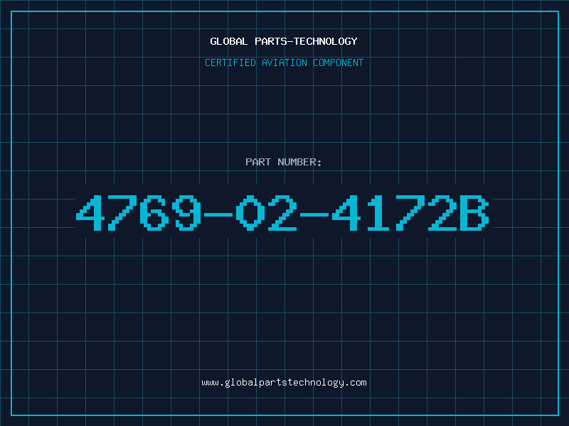 Aviation Part 4769-02-4172B