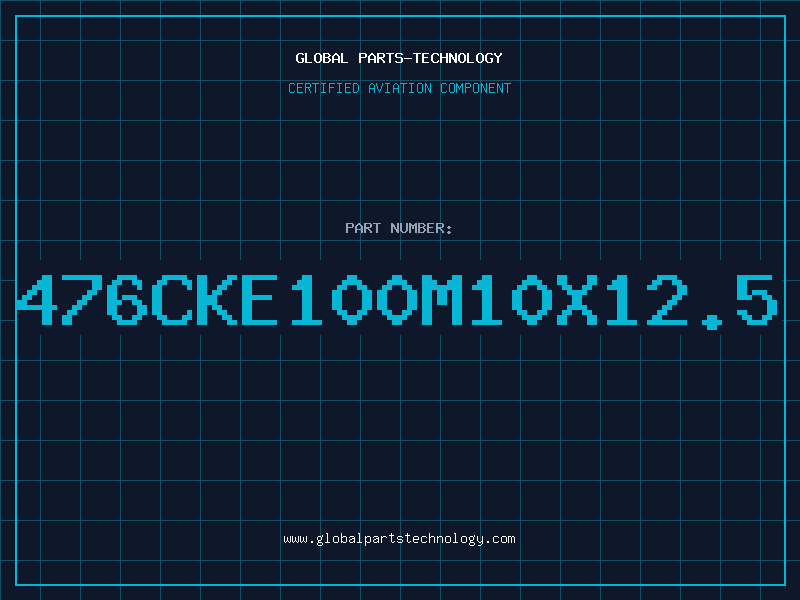Aviation Part 476CKE100M10X12.5
