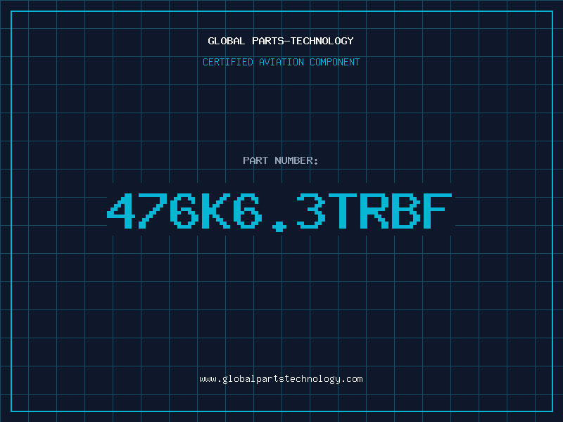 Aviation Part 476K6.3TRBF