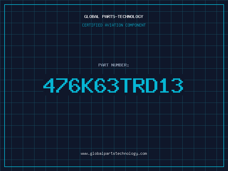 Aviation Part 476K63TRD13