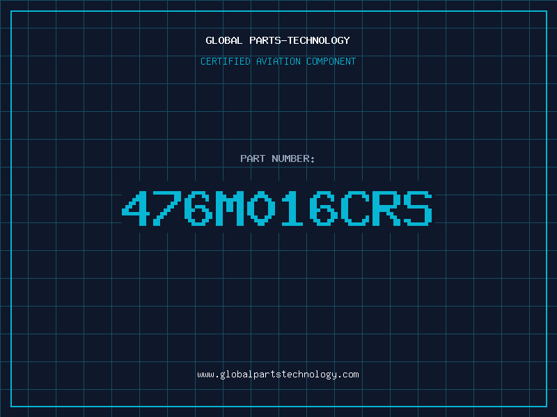 Aviation Part 476M016CRS