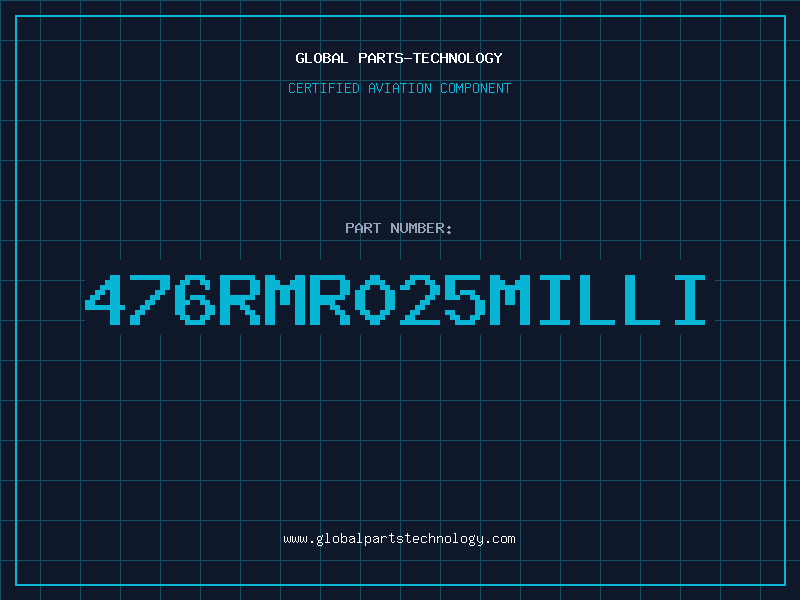 Aviation Part 476RMR025MILLI
