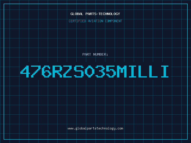 Aviation Part 476RZS035MILLI