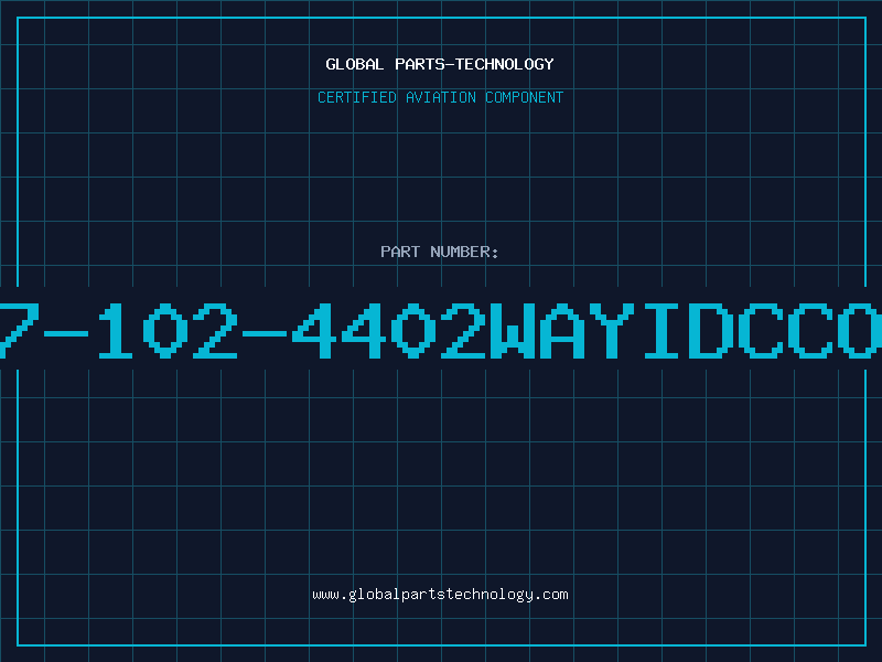 Aviation Part 478-2837-102-4402WAYIDCCONNECTOR