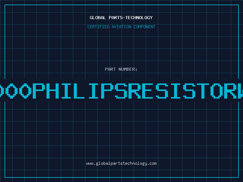 Aviation Part 478000PHILIPSRESISTORWP90