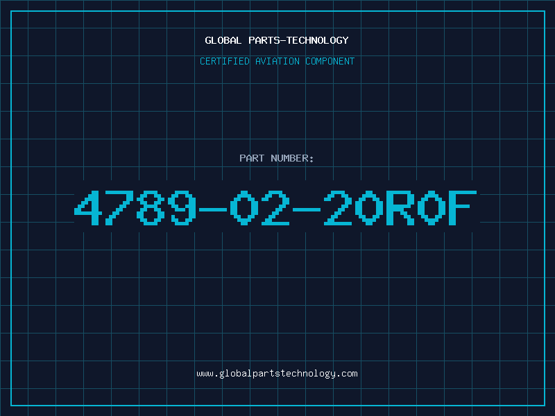 Aviation Part 4789-02-20R0F