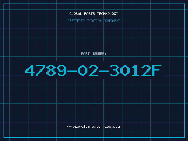 Aviation Part 4789-02-3012F