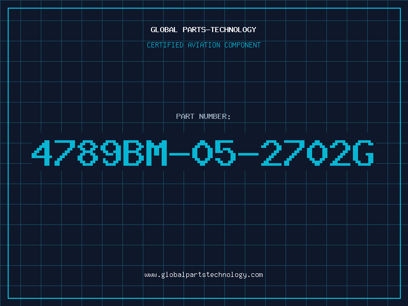 Aviation Part 4789BM-05-2702G