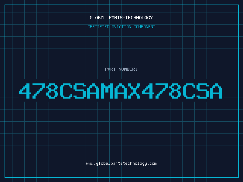 Aviation Part 478CSAMAX478CSA