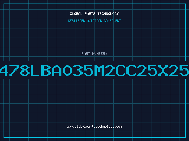 Aviation Part 478LBA035M2CC25X25