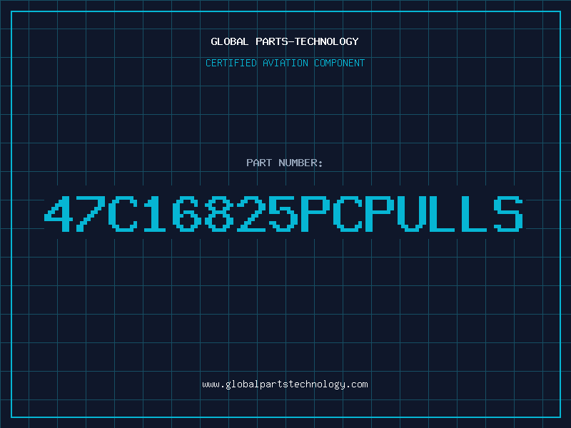 Aviation Part 47C16825PCpulls