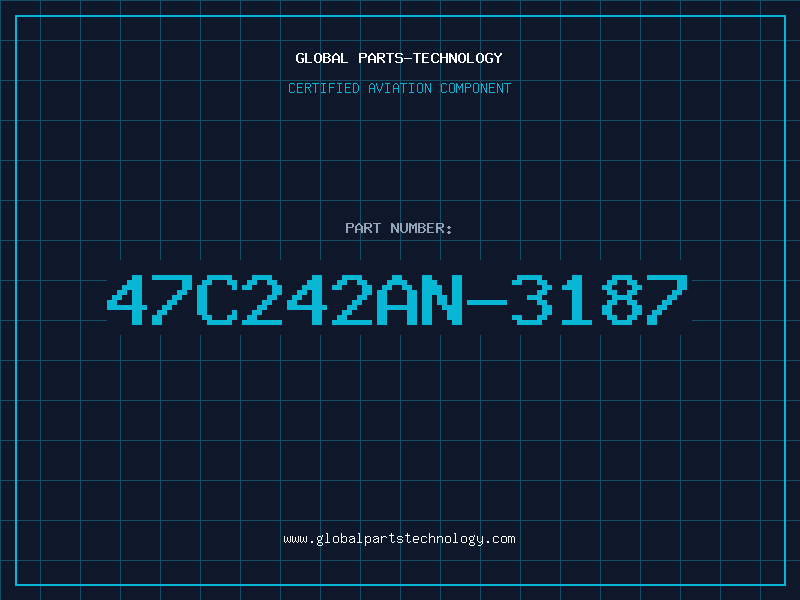 Aviation Part 47C242AN-3187