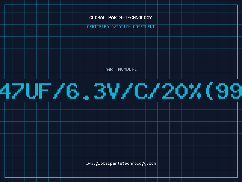 Aviation Part 47UF/6.3V/C/20%(99