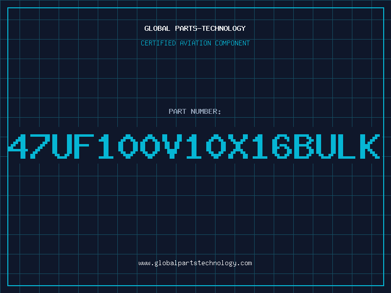 Aviation Part 47UF100V10X16BULK