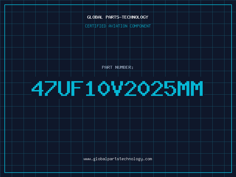 Aviation Part 47UF10V2025MM