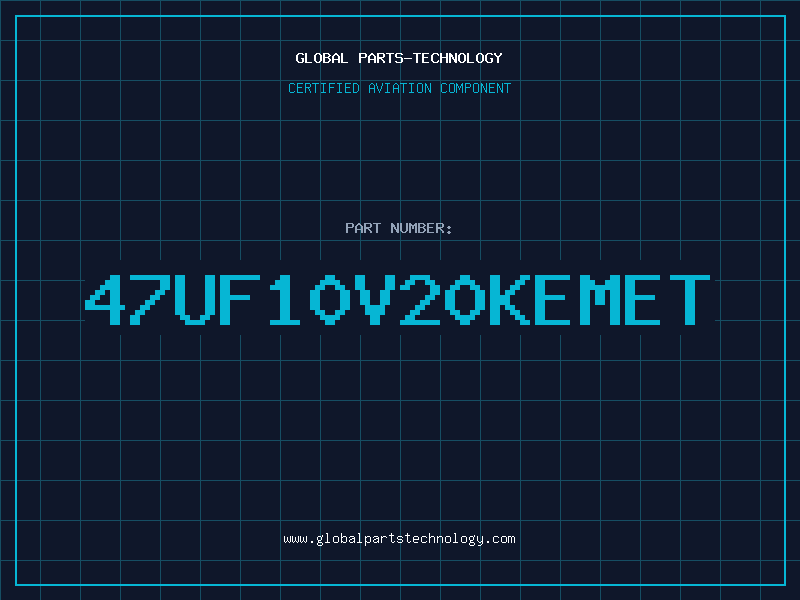 Aviation Part 47UF10V20KEMET