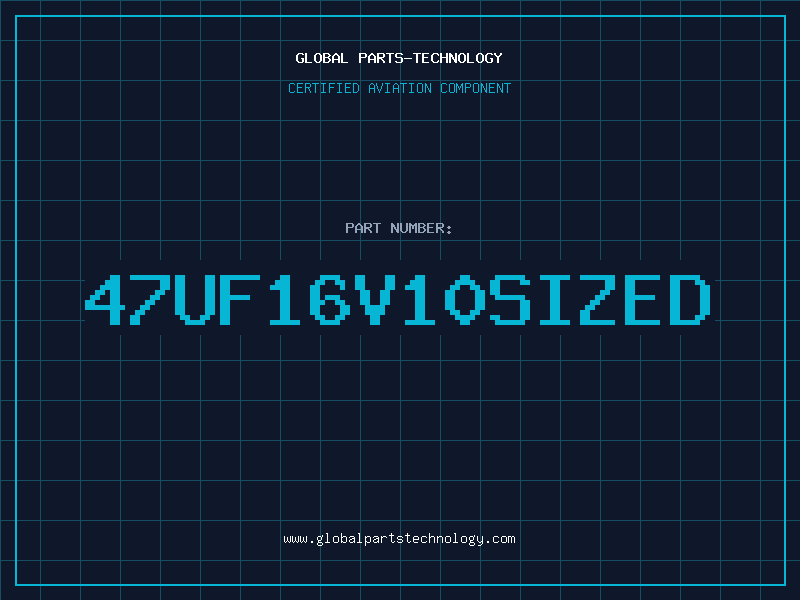 Aviation Part 47UF16V10SIZED