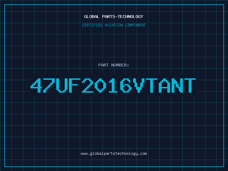 Aviation Part 47UF2016VTANT