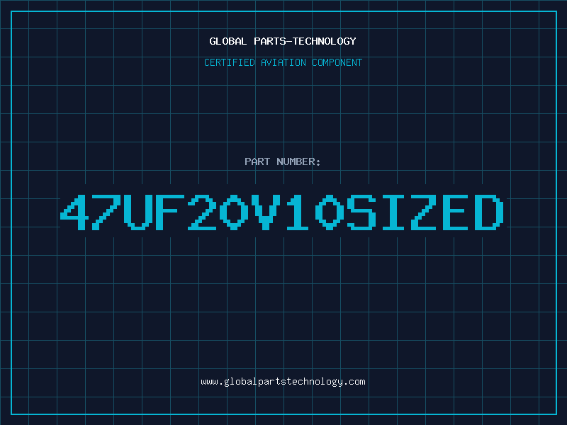 Aviation Part 47UF20V10SIZED
