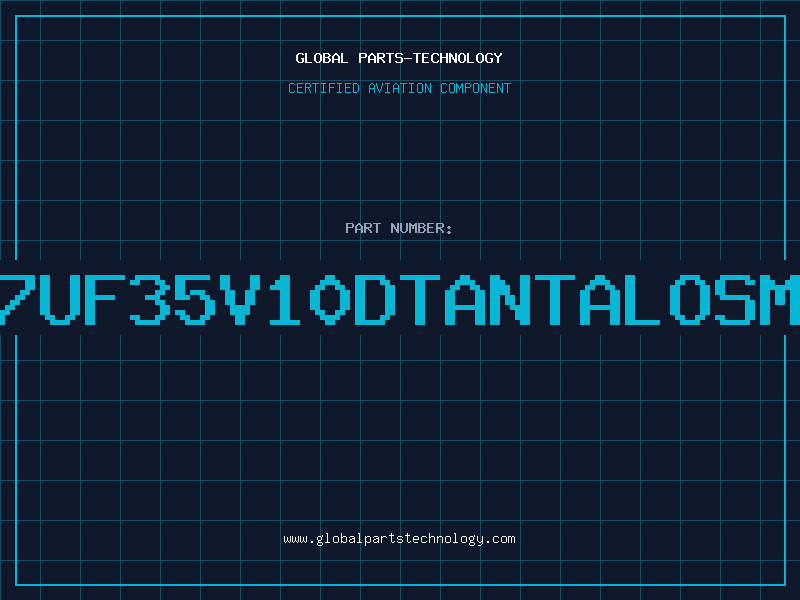 Aviation Part 47UF35V10DTANTALOSMD