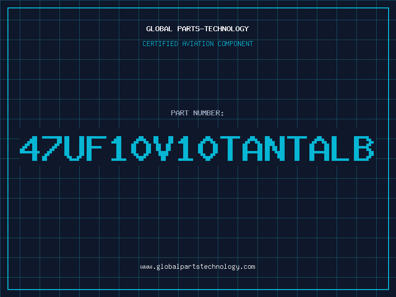 Aviation Part 47uF10V10TantalB