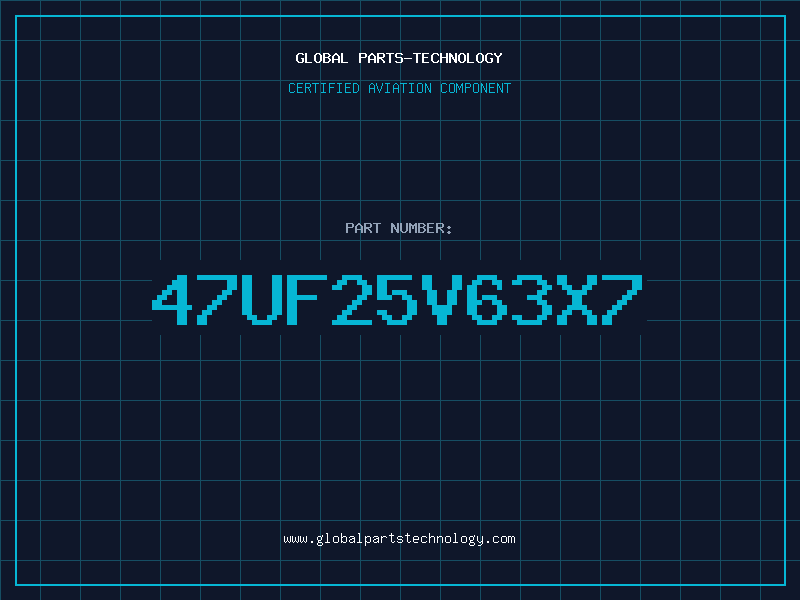 Aviation Part 47uF25V63x7