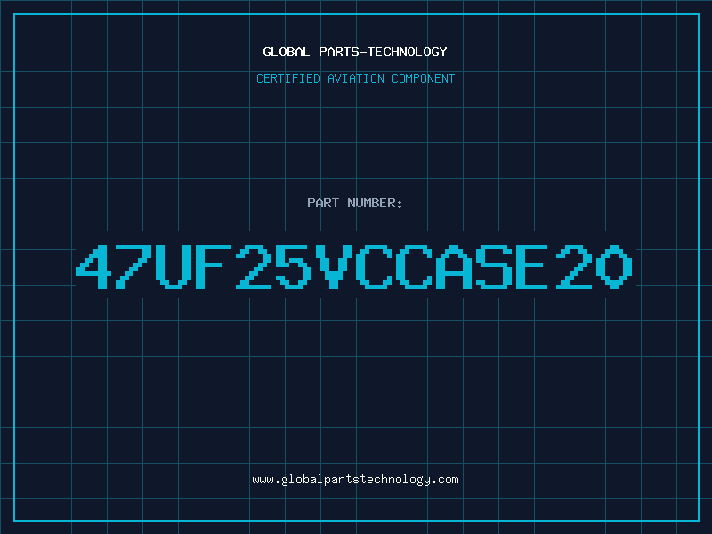 Aviation Part 47uF25VCcase20