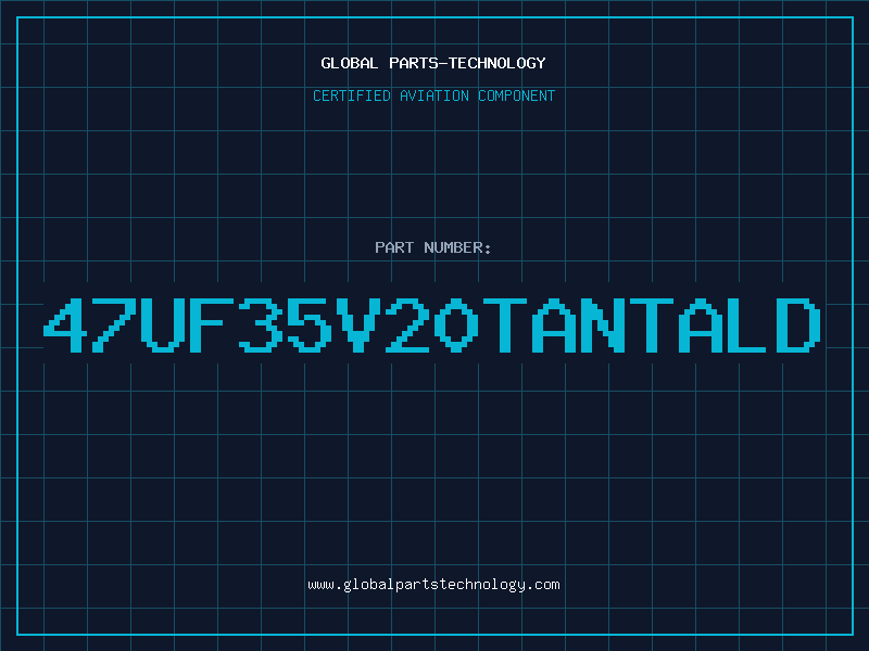 Aviation Part 47uF35V20TantalD
