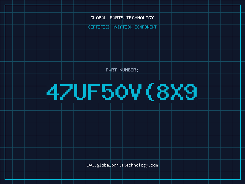 Aviation Part 47uF50V(8X9