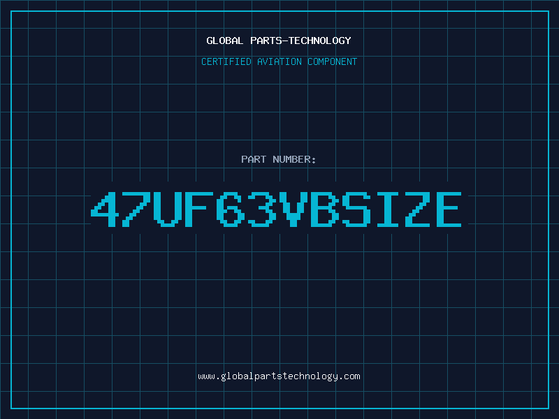 Aviation Part 47uF63VBSIZE